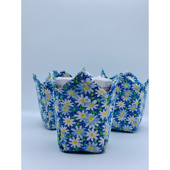 Microwave Bowl Cozy, Soup Bowl, Dinner & Pint Size, Reversible Gift Set of 3 - Picture 8 of 10